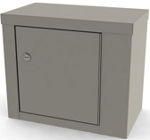 7782 UMF Single Door/ Single Lock Narcotic Cabinet